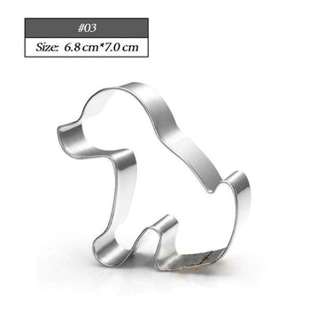 Dog Bone Paw Cookie Cutter